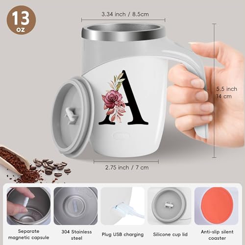 29% Off Magnetic Stirring Coffee Mug for Women - Image 4