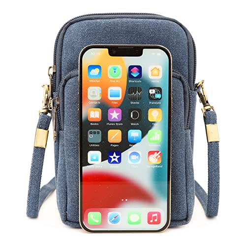 50% Off SILKAREA Canvas Crossbody Cell Phone Purse - Image 3