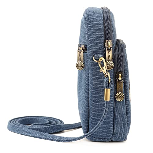 50% Off SILKAREA Canvas Crossbody Cell Phone Purse - Image 4