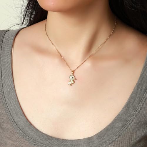 50% Off Lit Wall Gold Pendant Necklace for Women - Image 3