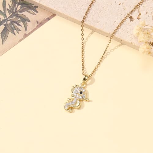 50% Off Lit Wall Gold Pendant Necklace for Women - Image 4