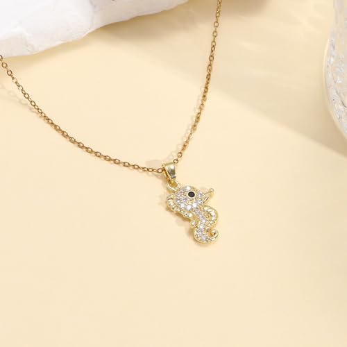 50% Off Lit Wall Gold Pendant Necklace for Women - Image 5