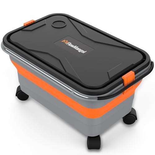 50% Off Foldable 5.5-Gallon Wheeled Bucket - Image 1