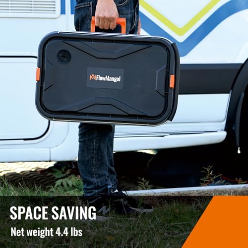 50% Off Foldable 5.5-Gallon Wheeled Bucket - Image 3