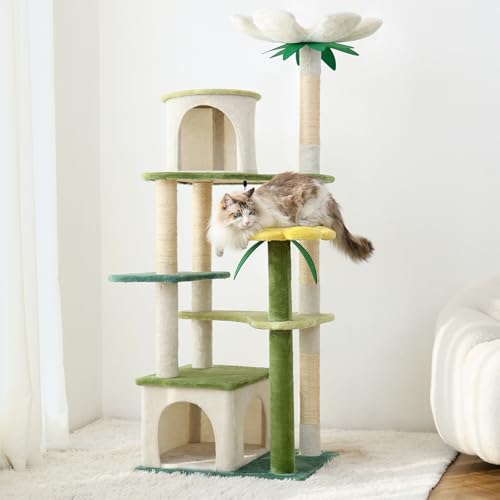 20% Off HYABI 64-Inch Cat Tree Tower with Scratching Posts