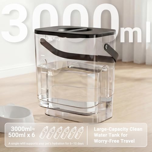 Filterless Cat Fountain with Motion Sensor & 3L Tank - Image 6