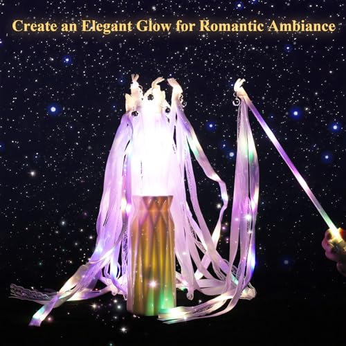 60 LED Light Up Wands for Wedding Send-Offs, Safe Alternative - Image 4
