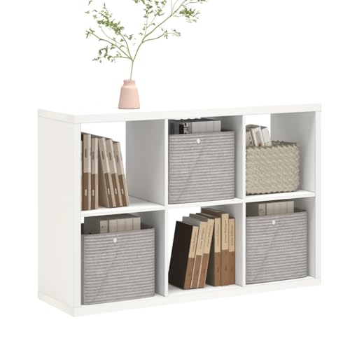Wooden 6-Cube Storage Shelf with Anti-Tipping – Great Deal - Image 1