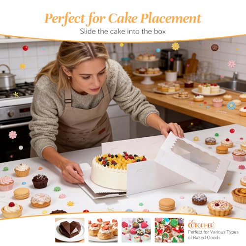 16-Piece Sheet Cake Boxes for Bakers & Bakers - Image 4