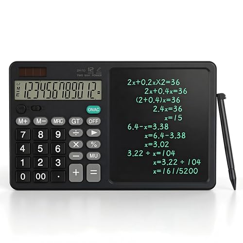 Save 25% on Desk Calculator with Erasable Writing Pad - Image 1