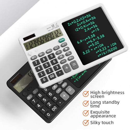 Save 25% on Desk Calculator with Erasable Writing Pad - Image 3