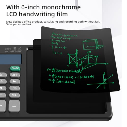 Save 25% on Desk Calculator with Erasable Writing Pad - Image 4