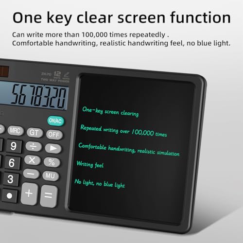 Save 25% on Desk Calculator with Erasable Writing Pad - Image 5