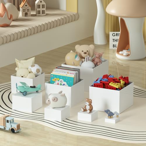 30% Off OKBHTS White Acrylic Display Boxes, 8-Pack - Image 3