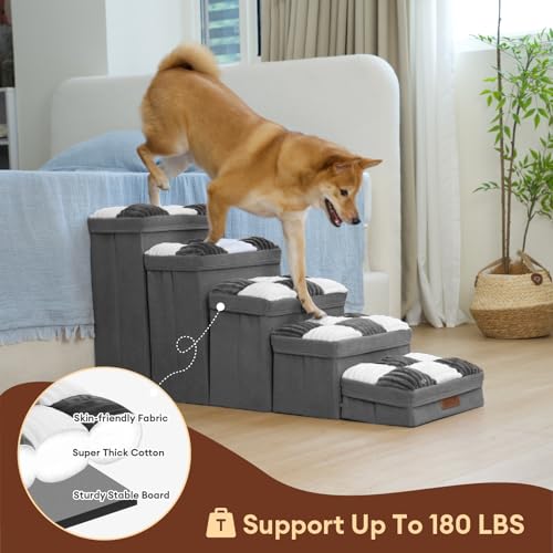 50% Off Dog Stairs with Storage for Small Pets - Image 2