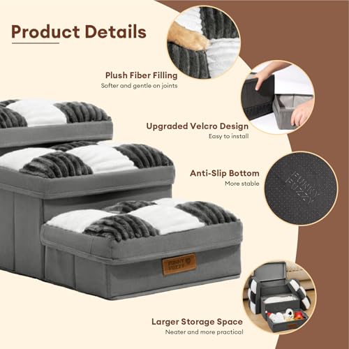 50% Off Dog Stairs with Storage for Small Pets - Image 3