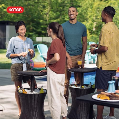 40% Off Keter Pacific Cool Bar Outdoor Cooler Table - Image 2