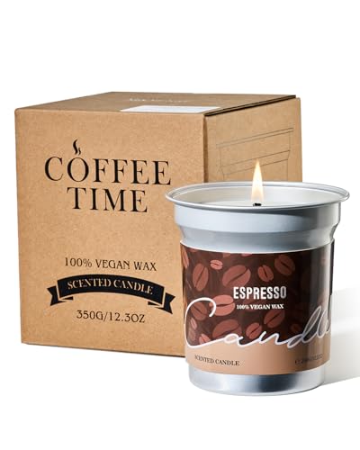 25% Off M&SENSE Coffee Scented Soy Wax Candle, 12.3oz