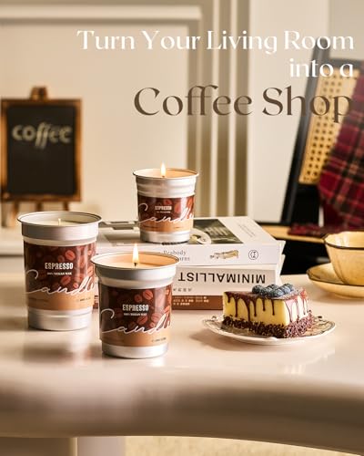 25% Off M&SENSE Coffee Scented Soy Wax Candle, 12.3oz - Image 2