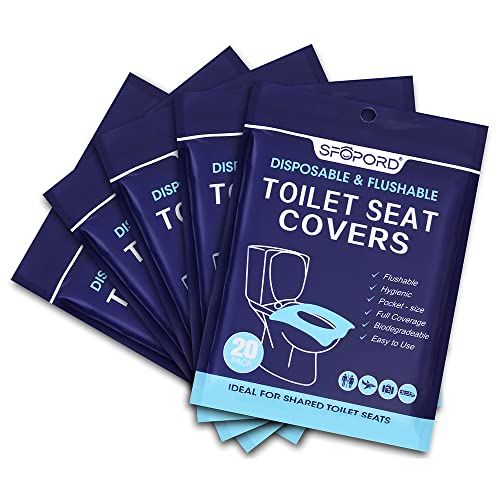 38% Off SFOPORD XL 100-Pack Flushable Toilet Seat Covers - Image 1