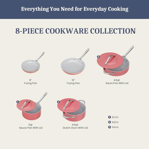 Save 42% on CookinCraze Ceramic Cookware Set - Image 2