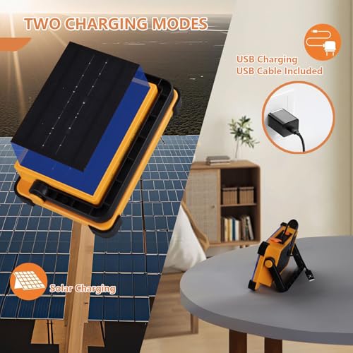 Solar Rechargeable Work Light for 26% Off - Image 3