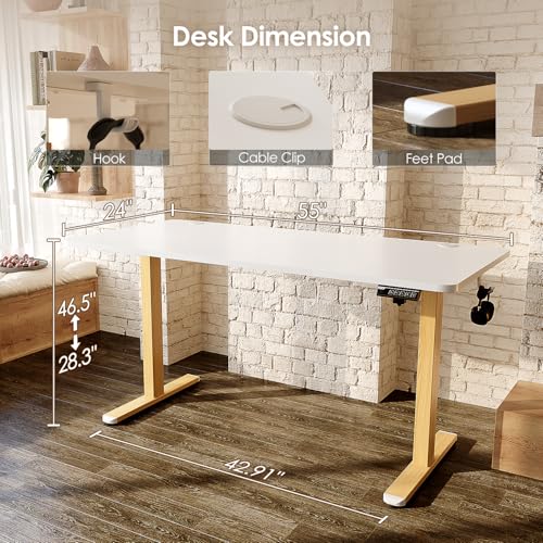 Save $60 on Monomi Electric Standing Desk 55x24in - Image 3