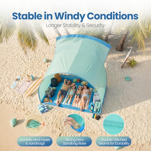 Save 38%: Beach Tent with UPF50+ Sun Protection - Image 6
