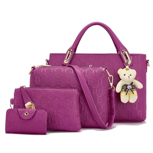 50% Off: 4-Piece Women's Fashion Handbag Set - Image 1