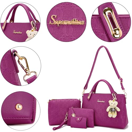 50% Off: 4-Piece Women's Fashion Handbag Set - Image 3