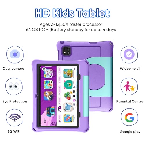 33% Off 10in Kids Tablet with Case & Parental Controls - Image 3