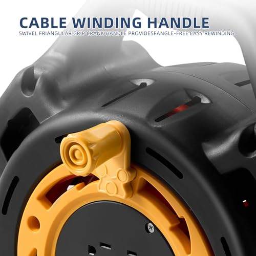 50% Off KTMC Retractable Extension Cord Reel 50FT - Image 2