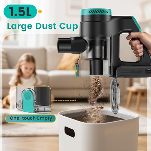 64% Off Zefiro Cordless Vacuum, Quiet 45-Min Run - Image 4