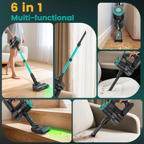 64% Off Zefiro Cordless Vacuum, Quiet 45-Min Run - Image 6