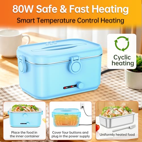 50% Off Heated Lunch Box – Portable Food Warmer Deals - Image 2