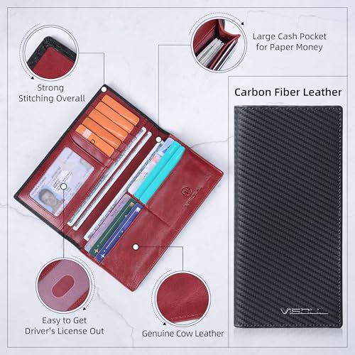 50% Off VISOUL RFID Blocking Leather Wallet - Image 3