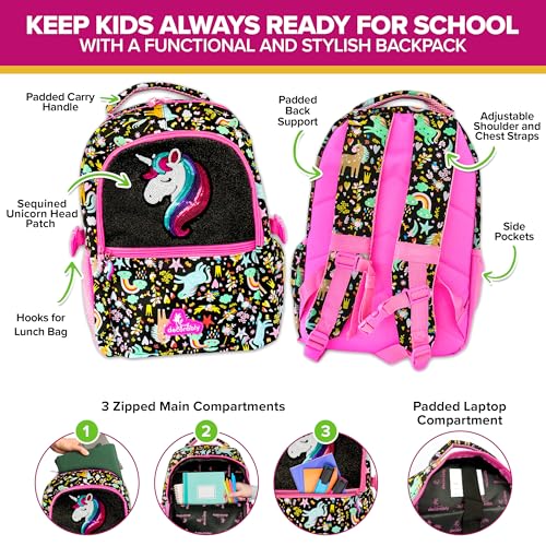 53% Off Unicorn Backpack Set for Kids - $15.64 - Image 3