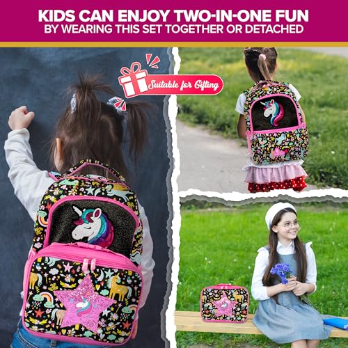53% Off Unicorn Backpack Set for Kids - $15.64 - Image 6