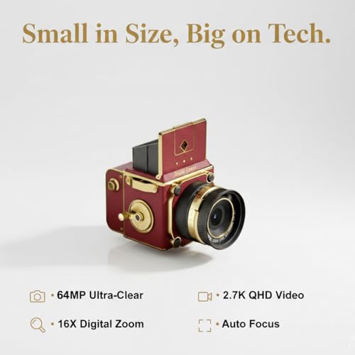 44% Off Retro 64MP Vintage Digital Camera with Autofocus - Image 2
