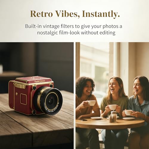44% Off Retro 64MP Vintage Digital Camera with Autofocus - Image 6