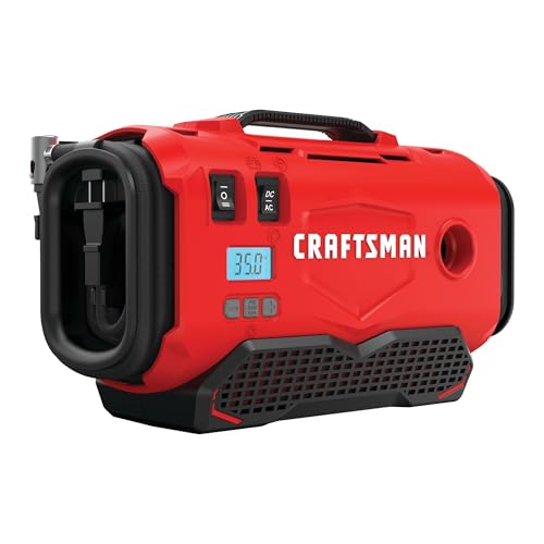 55% Off CRAFTSMAN V20 Tire Inflator Air Compressor - Image 1