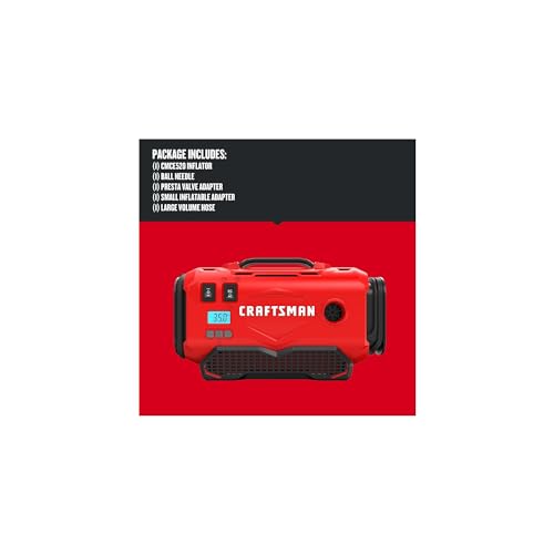 55% Off CRAFTSMAN V20 Tire Inflator Air Compressor - Image 3