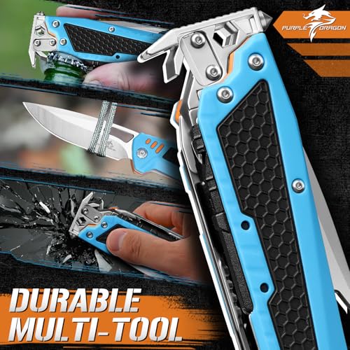 27% Off Purple Dragon 13-in-1 Multitool for Outdoor - Image 3