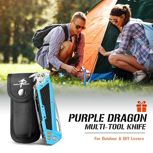 27% Off Purple Dragon 13-in-1 Multitool for Outdoor - Image 6