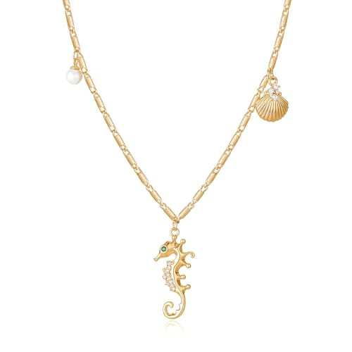 50% Off MTMY Gold Starfish Pendant Necklace for Women - Image 1