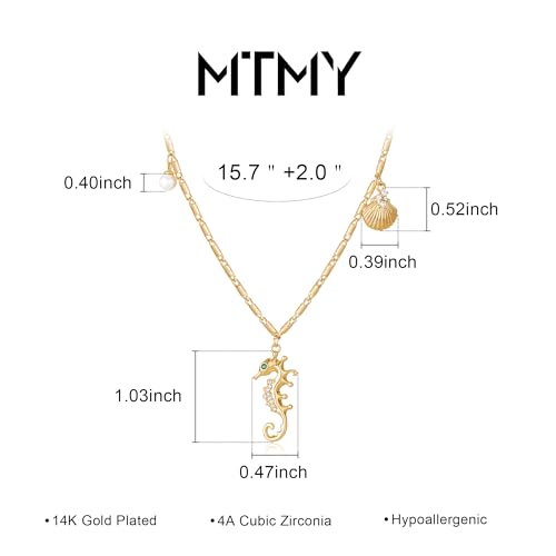 50% Off MTMY Gold Starfish Pendant Necklace for Women - Image 5