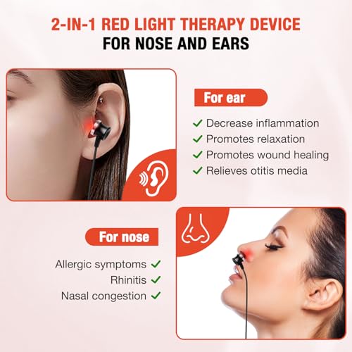 50% Off Red Light Therapy for Nose & Ears - Image 2