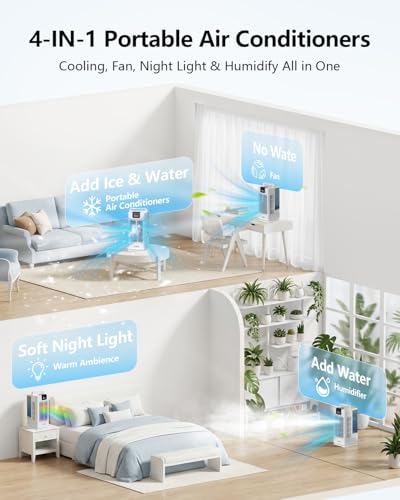 29% Off Portable Air Conditioner with 2000ML Tank - Image 4