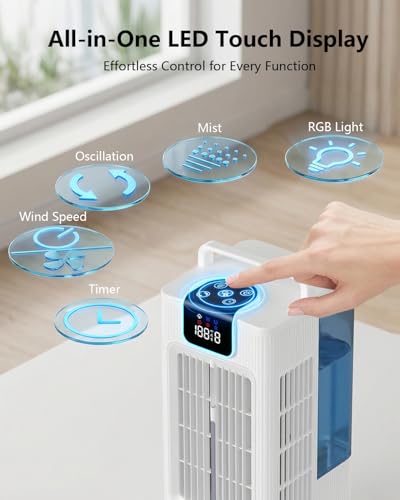 29% Off Portable Air Conditioner with 2000ML Tank - Image 5