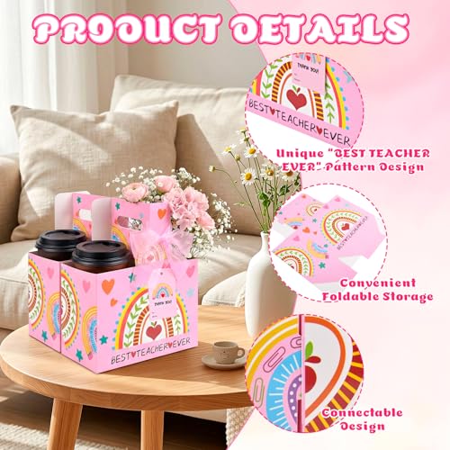 22% Off Teacher Appreciation Drink Carriers 24-Pack - Image 4